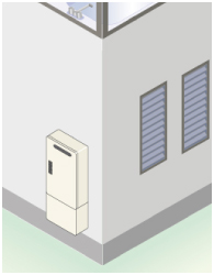 屋外壁掛（戸建・マンションベランダなど）1